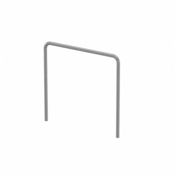 Geleidehek hoogte 1200 mm breedte 900 mm, model 0090, RVS-316