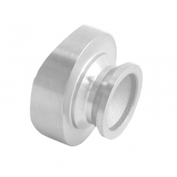 Adapter voor glasklem model 5501, buis 48,3 mm, RVS-316