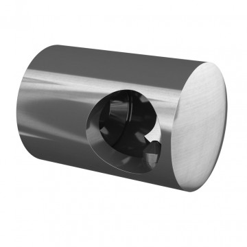 Dwarsstafhouder rechts voor buis 16 mm model 0842 RVS-316