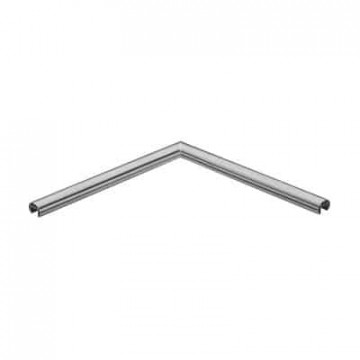 Hoekverbinder U-profielbuis 42,4 x 1,5 mm aluminium (geanodiseerd) model 6320