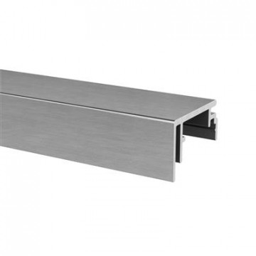 Aansluitprofiel zijmontage lengte 5000 mm U-maat 3 mm model 6977 aluminium (geanodiseerd)