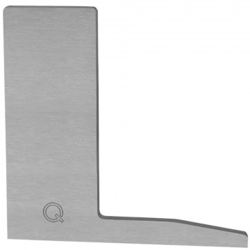 Eindkap Easy Glass Slim F rechts topmontage model 8022 aluminium (geanodiseerd)