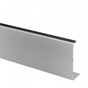 Afdekprofiel Easy Glass Pro zijmontage lengte 5000 mm model 8135 aluminium (geanodiseerd)