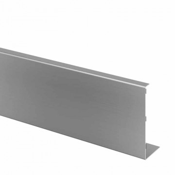 Afdekprofiel Easy Glass Pro Inverse, zijmontage, lengte 5000 mm, model 8155, aluminium (geanodiseerd)