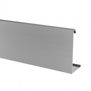 Afdekprofiel Easy Glass Prime zijmontage lengte 5000 mm model 8434 aluminium (geanodiseerd)