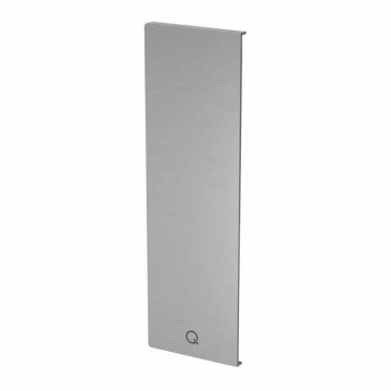 Eindkap Easy Glass Prime Y, zijmontage rechts, 235 x 75 mm, model 8442, aluminium (geanodiseerd)