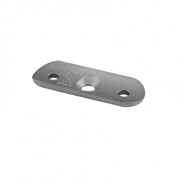Railinghouder 42,4 mm RVS-316 mat geslepen model 1810