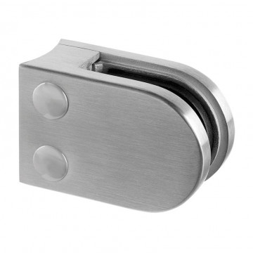 Glasklem buis Ø 48,3 mm RVS-304 mat geslepen model 2500