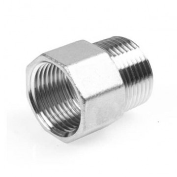 Soknippel bi-bu BSP, 3/4 inch x 1/2 inch