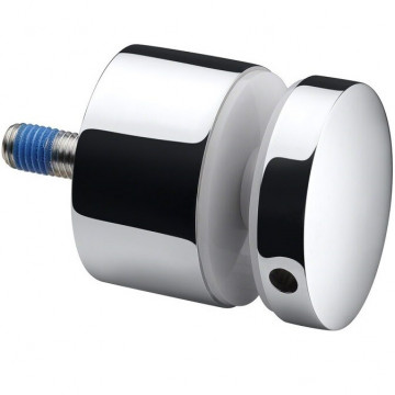 Glasadapter 50 mm vlak lengte 30 mm RVS-316 glanzend gepolijst model 0747