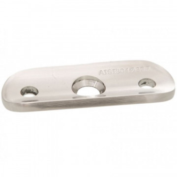 Railinghouder vlak voor ligger 33,7 mm RVS-316 mat geslepen model 3301