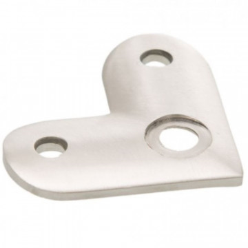 Railinghouder 90° voor ligger 48,3 mm RVS-316 mat geslepen model 3340