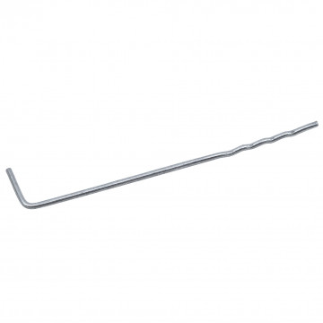 Spouwanker 170 x 30 mm RVS-304