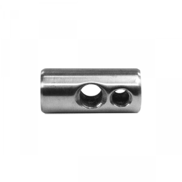 Montagebout met schroefdraad M8/M6 RVS-304