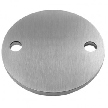 Ankerplaat Ø 150 x 10 mm RVS-304 mat geslepen
