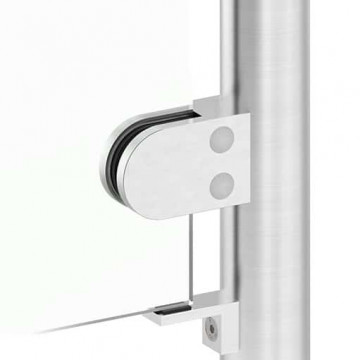 Zekeringsmontageplaat buis 60,3 mm RVS-304