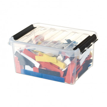 Montageplaatjes voor Easy Glass System, 1, 2, 3, 4, 5 mm, totaal 520 stuks