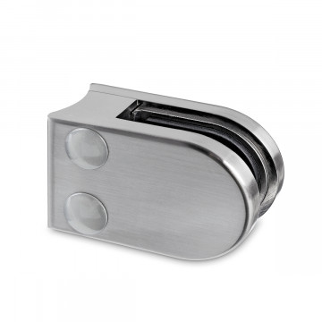Glasklem buis Ø 25,4 – 30,0 mm zamak mat geslepen model 27 MINI