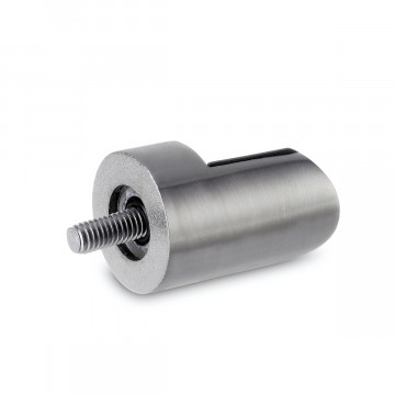 Aanslag adapter Petrine vlak zamak RVS look