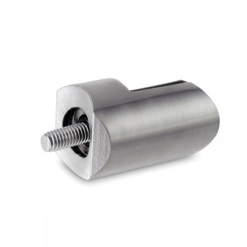 Aanslag adapter Petrine voor buis Ø 38,1 - 42,4 mm zamak RVS look