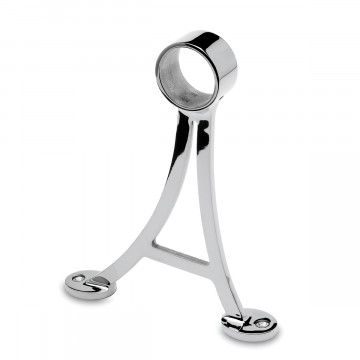 Voetsteun Franja voor buis Ø 50,8 mm RVS-304 glanzend gepolijst