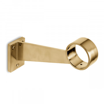 Voetsteun Sygrid voor buis Ã˜ 38,1 mm zamak messing mat