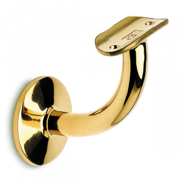 Leuninghouder Selma voor buis Ã˜ 38,1 mm zamak messing