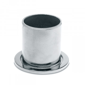 Buis bevestigingsflens Berb voor buis Ã˜ 25,4 mm zamak chroom look