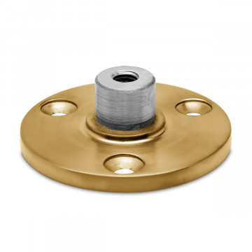 Combinatie flens Nande M8 zamak messing mat