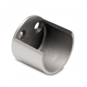 Kastbuishouder Grace voor buis Ø 38,1 mm zamak RVS look