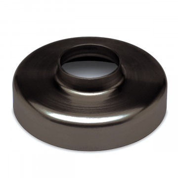 Afdekkap t.b.v. 12.0912... / 12.0913… Ella voor buis Ø 38,1 mm RVS-304 zwart