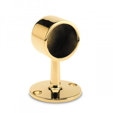 Opschuif eindsteun Ludie voor buis Ã˜ 25,4 mm zamak messing