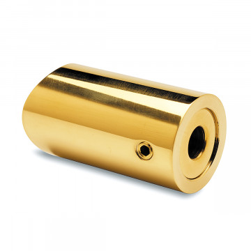 Vlakke adapter Sarleen voor buis Ã˜ 38,1 mm zamak messing