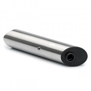 Adapter 45° Anike voor buis Ø 25,4 mm zamak RVS look