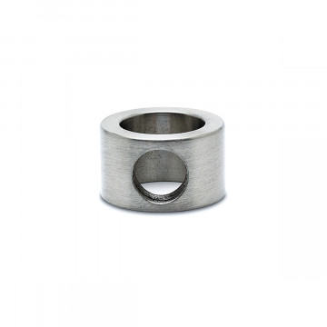 Adapter voor eindsteun Mariet voor staf 10 mm RVS-304 mat geslepen