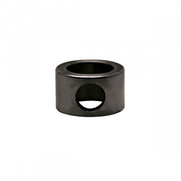 Adapter voor eindsteun Mariet voor staf 10 mm zamak zwart