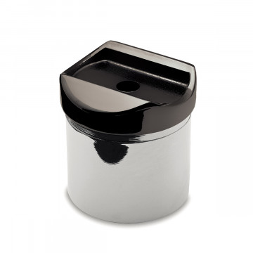Adapter Albrun voor buis Ã˜ 38,1 mm zamak zwart