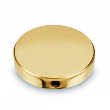 Sier afsluitkap Xenia voor buis Ø 25,4 mm zamak messing