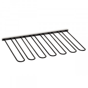 Glazenhouder Sonja 300 mm zamak zwart