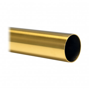 Buis 38,1 x 1,27 mm zamak messing mat