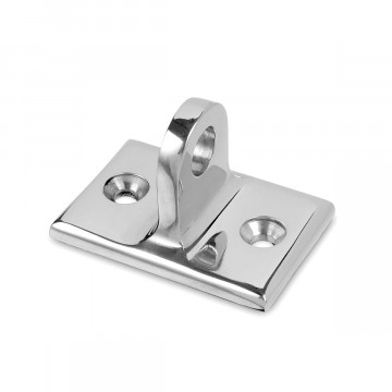 Muuroog Riete oog Ø 10,5 mm RVS-304 glanzend gepolijst