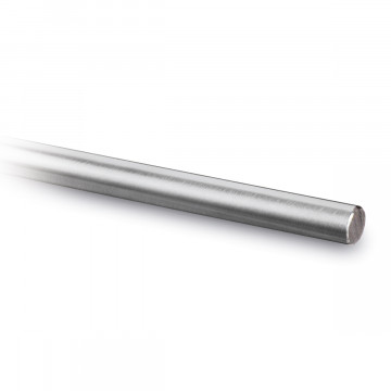 RVS rondstaf 6,0 mm RVS-304 K320 geslepen