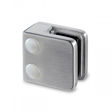 Glasklem vlak RVS-304 mat geslepen model 23 MINI