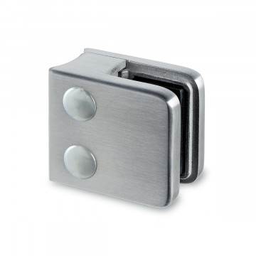 Glasklem buis Ø 38,1 – 42,4 mm RVS-304 mat geslepen model 23 MINI