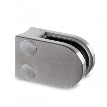 Glasklem buis Ø 38,1 – 42,4 mm RVS-304 mat geslepen model 27 MINI