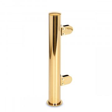 Staander Ruth Ø 38,1 mm midden staander zamak messing