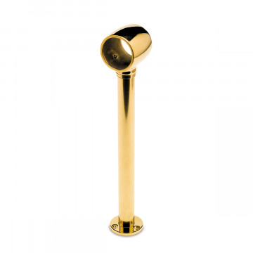 Voetsteun Minouka voor buis Ø 38,1 mm RVS-304 messing