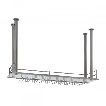 Flessenrek Aget Ã˜ 38,1 mm steun zamak zwart