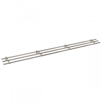 Dienbladgeleider Nelina 2500 mm zamak RVS look