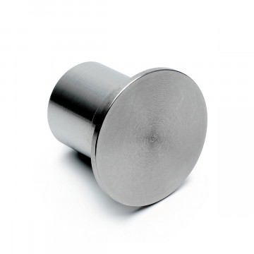 Console-eindkap Mathilde voor buis Ø 25,4 mm RVS-304 mat geslepen